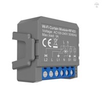 Tuya WiFi Thông Minh Rèm Công Tắc Mô-đun Nhỏ Gọn Điều Khiển Thời Gian Tại Nhà Điều Khiển Bằng Giọng Nói Ứng Dụng Không Dây Điều Khiển Từ Xa Rèm Công Tắc Mô-đun Tương Thích Với Gia Đình Và Amazon Alexa