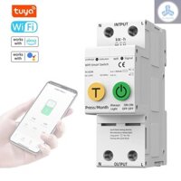 Tuya WiFi Thông Minh Tự Động Đóng Cửa Bảo Vệ Đa Năng Hiện Tại Giám Sát Điện Áp Đồng Hồ Đo Công Suất Bảo Vệ Giá Trị Có Thể Đặt Điện Thoại Di Động APP Điều Khiển C ANEW-4.1