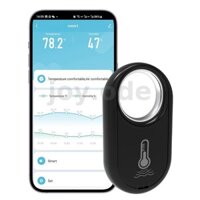 Tuya Zigbee Treo Nhiệt Độ Cảm Biến Độ Ẩm Có Thể Tháo Rời Nhiệt Kế Cuộc Sống Thông Minh Điều Khiển Bằng Giọng Nói Với Alexa Google Home