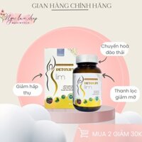 (Tuyển sỉ spa) Viên uống giảm mỡ Mediworld Detoxify Slim Hộp 30 viên - Ngoclan.violet