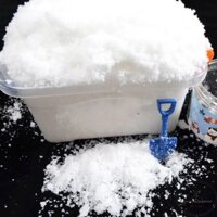 Tuyết tự tạo 1kg làm tuyết giả tô điểm giáng sinh,ông già noel, vật liệu chính làm Slime MÂY