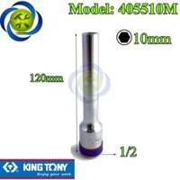 Tuýp 10mm dài 120mm loại 1/2 có 6 cạnh Kingtony 425510M – CÔNG TY TNHH DỤNG CỤ CƠ KHÍ THANH TRÚC