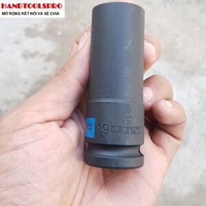 Tuýp 1/2" đen dài 19mm Kingtony 443519M