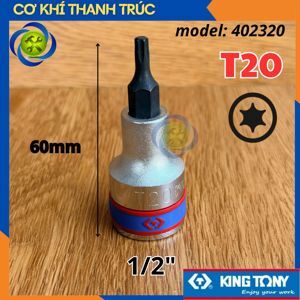 Tuýp 1/2" mũi bông T20 Kingtony 402320