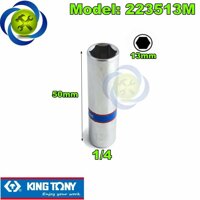 Tuýp 13mm 14 có 6 cạnh Kingtony 223513M dài 50mm