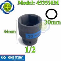 Tuýp 30mm 12 Kingtony 453530M loại ngắn 6 cạnh màu đen