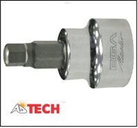 Tuýp 3/8 inch đầu lục giác 4 mm Ega Master 66772