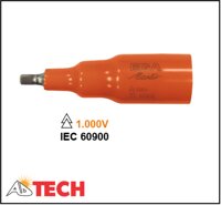 Tuýp 3/8 inch đầu lục giác 4 mm cách điện 1000V Ega Master 73291