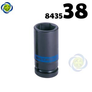 Tuýp 38mm 1 inch Kingtony 843538M loại dài 6 cạnh màu đen