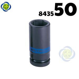 Tuýp 50mm 1 inch Kingtony 843550M loại dài 6 cạnh màu đen