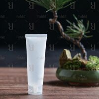 Tuýp chiết mỹ phẩm tròn Rabbit Lab nắp bật 50ml, 70ml, 80ml - Trắng mờ 80ml