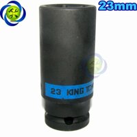 Tuýp đen dài 23mm Kingtony 443523 loại 12 6 cạnh