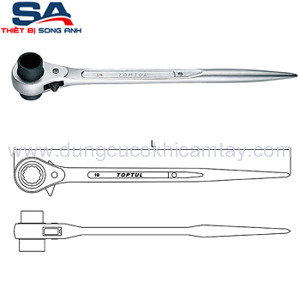 Tuýp đuôi chuột Toptul AEAH1924 - 19x24mm