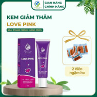 Tuýp Kem Giảm Thâm Love Pink làm hồng nhũ hoa, làm hồng nách, hồng môi, bẹn, cô bé hiệu quả sáng da - 10g