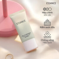 Tuýp kem lót trang điểm dạng sữa chống nắng Essance Veil Fit Green Base SPF20/PA++ 30ml