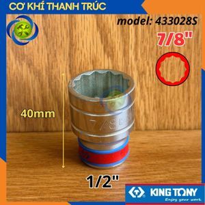 Tuýp Kingtony 433028S - 1/2 inch
