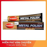 Tuýp lớn 100g(75ml) Autosol Metal Polish - Kem đánh bóng kim loại, sơn inox, nhôm, lư đồng, viền điện thoại Iphone X