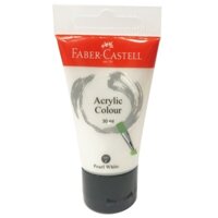 Tuýp Màu Vẽ Faber - Castell Acrylic 30ml - Màu Trắng