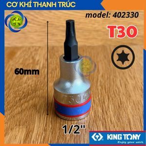Tuýp mũi bông T30 Kingtony 402330 - 1/2inch
