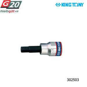 Tuýp mũi lục giác H3 Kingtony 302503 3/8"