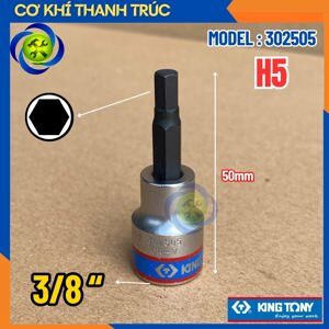 Tuýp mũi lục giác Kingtony 302505