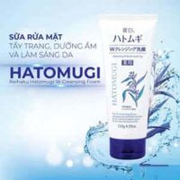 Tuýp Reihaku Hatomugi Facial Foam sữa rửa mặt dưỡng ẩm 170g x 48 tuýt nhập khẩu Nhật Bản