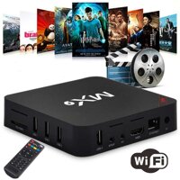 TV Box MX9 4K Android 10.0 Media Player với Điều khiển từ xa, Rockchip RK3229 Quad Core ARM Cortex-A7, 2GB + 16GB
