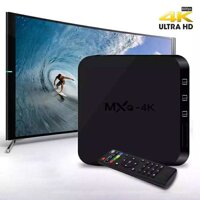 TV Box MXQ pro 4K Android 10.0 Media Player với Điều khiển từ xa, Amlogic S905W Quad Cortex-A7, 2GB + 16GB