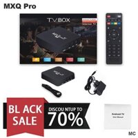 Tv Box Thông Minh Mxq Pro 4k 5g 16 Gb + 256 Wi-Fi Android 10.1 Và Phụ Kiện