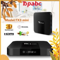 Tv Box TX3mini 4K 3D Thông Minh 2.4G WIFI RK3228A Và Phụ Kiện