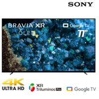 TV Sony 77-inch 4K OLED XR-77A80L 100Hz - Google TV 32GB; Acoustic Surface Audio + 3.2 50W; Voice Zoom 2; ChromeCast + AirPlay;