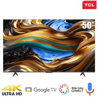 TV TCL 50-inch 4K 50P755 (4K, 120Hz, 450 nit, Google TV, Voice Seach, Wide Color GAMUT )