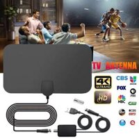 TV trong nhà 1080P kỹ thuật số HDTV với bộ khuếch đại tín hiệu 28dB khuếch đại cao DVB-T/DVB-T2 ăng ten ATSC kênh miễn phí