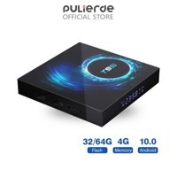 Tvbox Pulierde T95 hỗ trợ Android 10 H616 Cpu 4 lõi Cortex-A53 4g Ddriii 32g / 64g