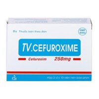 TV.Cefuroxime 250mg 2 vỉ x 10 viên