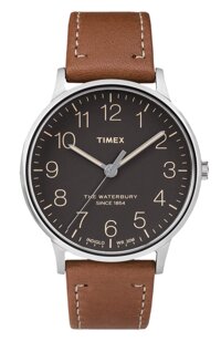 TW2P95800 Waterbury Men's Watch Brown 40mm Stainless Steel