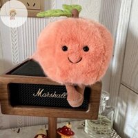 Twe Kawaii Đào Có Chân Búp Bê Đồ Trang Trí Hoạt Hình Dễ Thương Mặt Cười Trái Cây Hình Cosplay Đệm Trang Trí Sofa Trẻ Em Quà Tặng Sinh Nhật VN