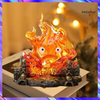 [Twi] Hoạt Hình Ngọn Lửa Đèn Ngủ Trái Tim Ngọn Lửa Đèn Bàn Phòng Ngủ Trẻ Em Đầu Giường LED Mầm Non Đèn Trang Trí Máy Tính Để Bàn Quà Tặng Giáng Sinh