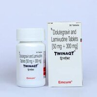 TWINAQT (Dolutegravir 50 mg + Lamivudine 300mg) Emcure – thuốc điều trị ARV/HIV
