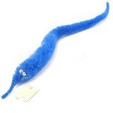 Twisty Fuzzy Worm Wiggle Moving Sea Horse Kids Trick Toy Blue - intl