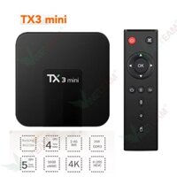 TX3 mini-Android TV box 2GB-16GB,Wifi 2 băng tần 2.4GHZ/5GHZ,phiên bản mới 2020 -dc4242