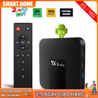 Tx3 mini tv box Tv box tx3 2 + Đầu phát mạng HD 16g Bluetooth 4K