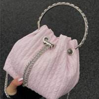 (TX38) Túi Xách Dự Tiệc Kiêm Túi Đeo Chéo Nữ, Túi Xách Nữ Đi Chơi Dây Xích Tiểu Thư Hàn Quốc