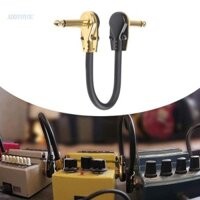 Ty 2 Chiếc Gói Đàn Guitar Miếng Dán Cáp 6 35mm 1 4inch Cắm Góc Phải Dây Kết Nối Cho Hiệu Ứng Bàn Đạp Và Thiết Bị Âm Thanh