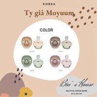 Ty giả Moyuum Hàn Quốc chất liệu Silicone mẫu núm ty dài