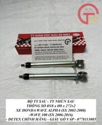 Ty Giảm Xóc Sau Xe Wave Alpha, Wave 100 Hàng Detex.JSC Chính Hãng