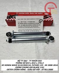 Ty Giảm Xóc Sau Xe Wave S110/RSX110, Future 125 Hàng Detex.JSC Chính Hãng