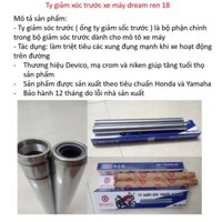 Ty giảm xóc trước xe máy dream ren 18