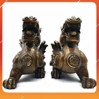 Tỳ Hưu Cánh 2 Sừng - Kích thước 24Cm