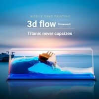 [Tỷ lệ khen ngợi 90%] Không bao giờ chìm trên thuyền Ngọc trai đen số. Bánh Xe Du Lịch Chất Lỏng Trôi Chai Trang Trí Tàu Cướp Biển Để Bàn Quà Tặng Sinh Nhật Bé Trai